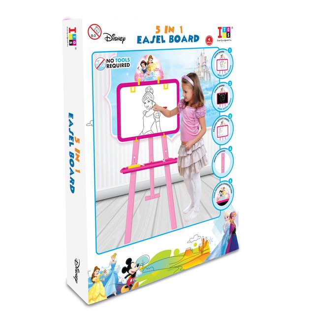 Itoys 5 in 1 Easel Board-mickey Mouse (Colour May Vary)