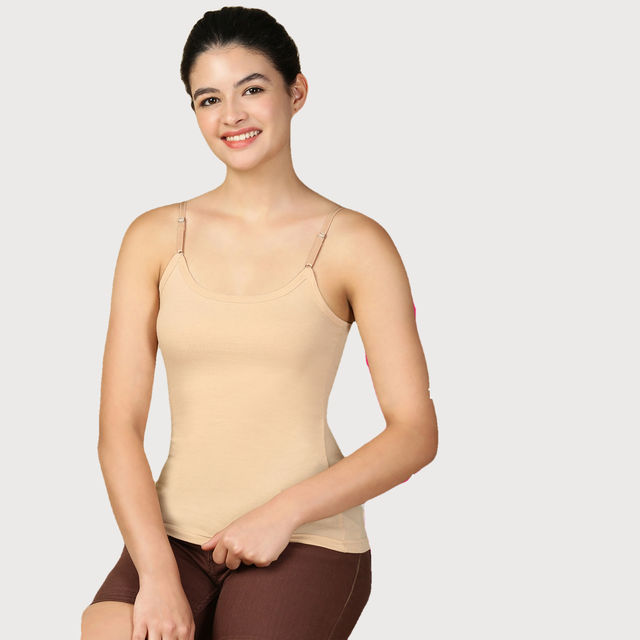 トップス HAKUJI Cotton Linen weather camisole Lux Cozi Women s Premium Ultra Soft Cotton Camisole Black - Buy at