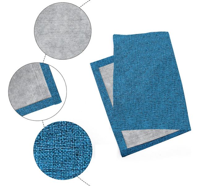 Lushomes Jute Table Mat - Blue | 30 x 45 cm