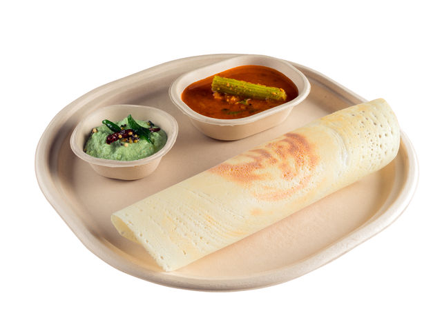Chuk Baggase Meal Plate -12 Inch