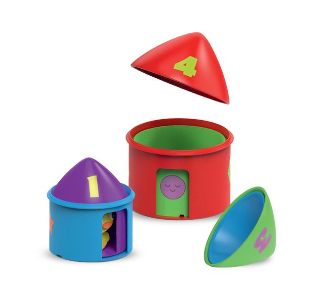 Bird House Nesting Toy With Peek-A-Boo Feature
