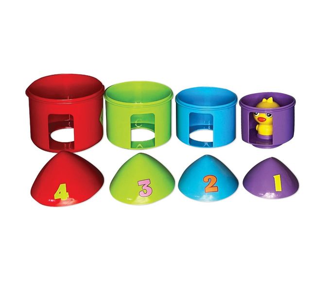 Bird House Nesting Toy With Peek-A-Boo Feature