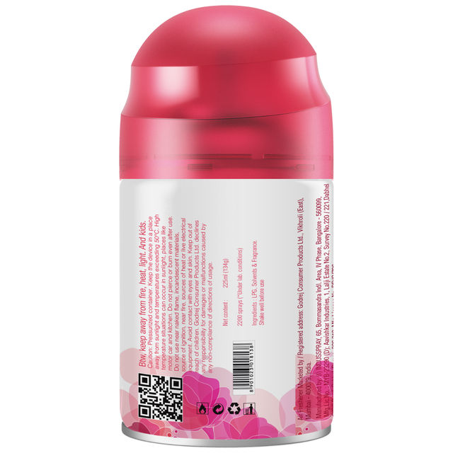 Godrej Aer Matic Petal Crush Pink Automatic Room Fresheners Refill