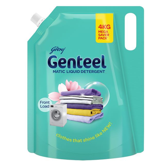 Genteel Liquid Detergent Refill Pouch - Front Load