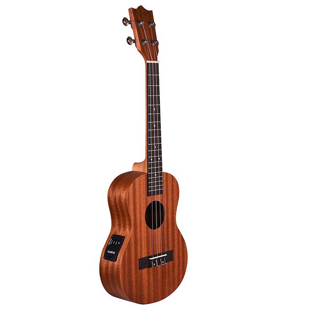 Kadence Concert Sized Ukulele 24Inch | Built In Equalizer With Bag And Tuner | Mahagony Wood