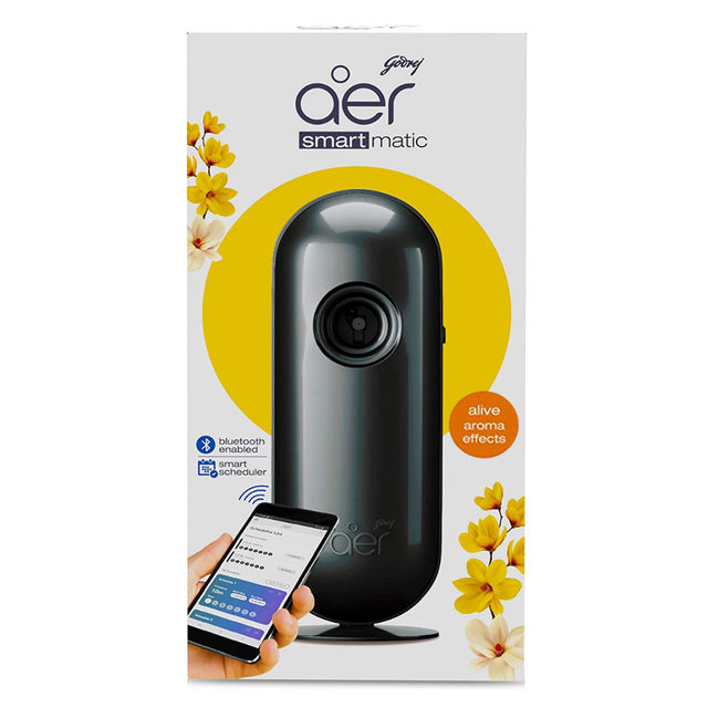 Godrej Aer Smart Matic Alive Automatic Bluetooth Enabled Room Fresheners | Machine + Refill