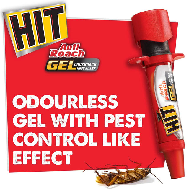 HIT Anti Roach Gel - Cockroach Killer - Fast And Convenient 20 g Combo