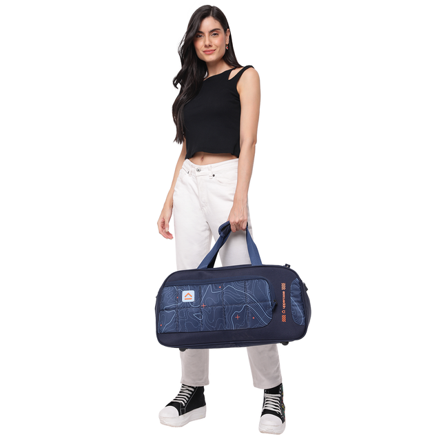 Uppercase Unisex Graphic Polyester 55 L Top Handle Duffle Bag