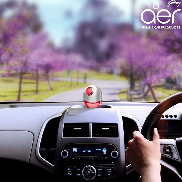 Godrej Aer Petal Crush Pink Click Gel Car Freshener