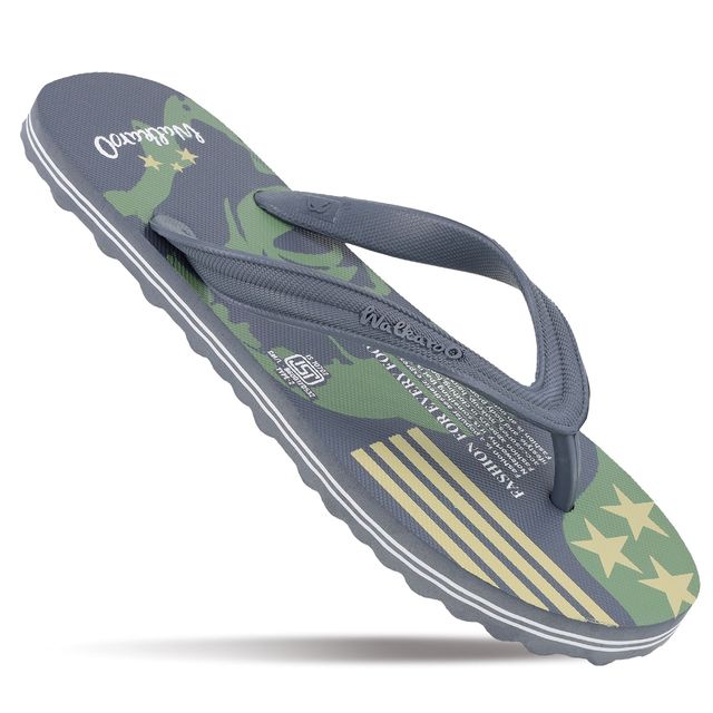 Walkaroo Men's Dailywear Hawai | HL013 Grey | UK 7