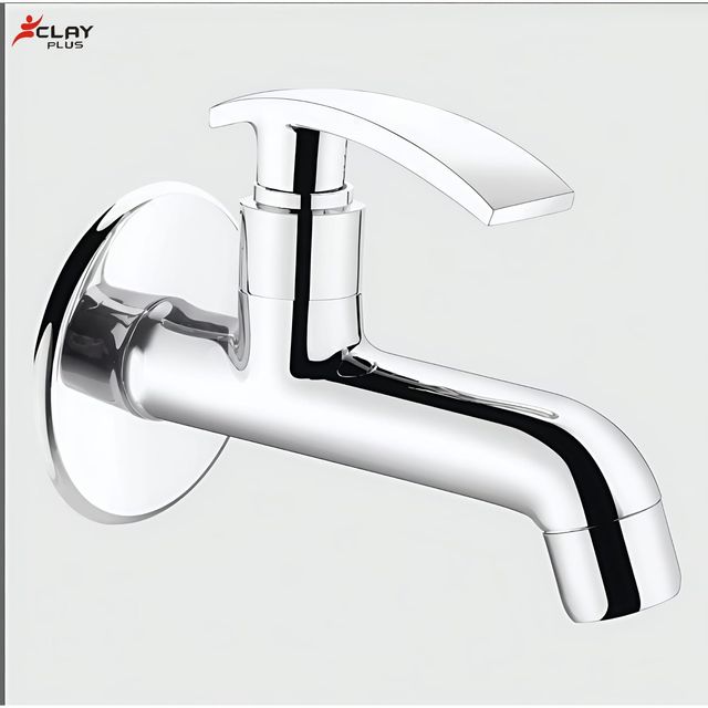 Clayplus Cello Long Body Bib Cock | Faucet | Tap With Flange