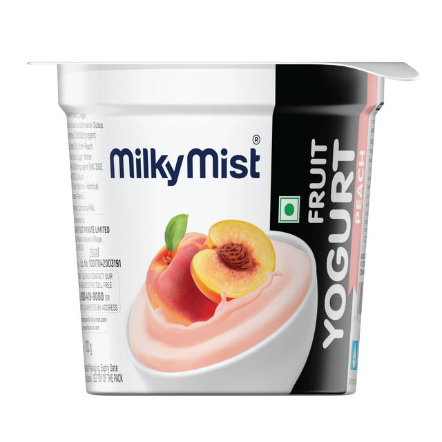 Milky Mist Fruit Yogurt Peach 100 ml Combo