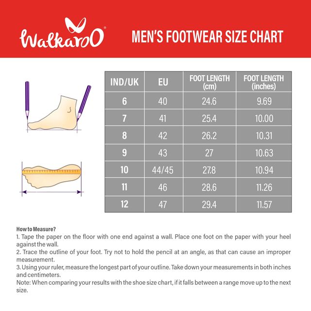 Walkaroo Men's Clogs - WC4843 White UK10