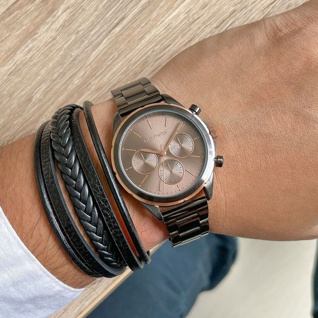 Buy Joker & Witch Zach Men's Watch Bracelet Stack | JWMBS56 Online