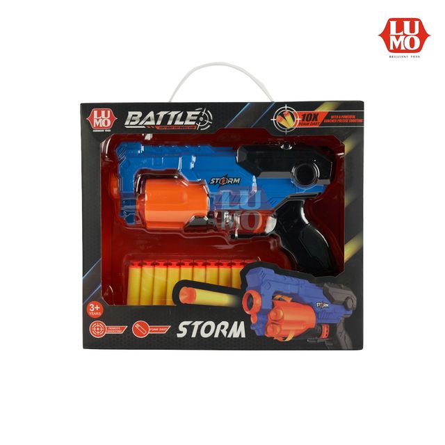 Lumo Storm Battle Soft Dart Toy Model Gun - Assorted