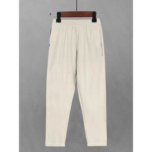 Bullmer Men's Shirt Pant Co-ords Set | Beige - L