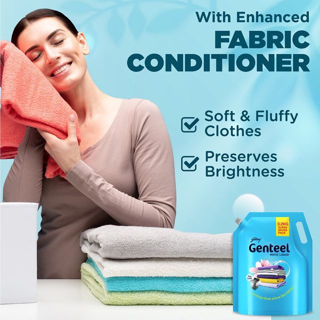 Godrej Genteel Matic Top Load Detergent Liquid Refill Pouch