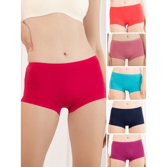 Lux Cozi Her Pure Cotton Women Boy Short Panty - Buy at ₹628