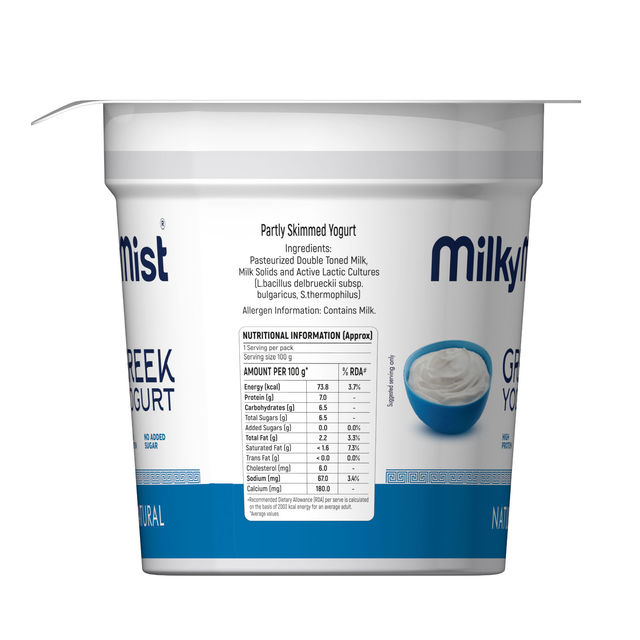 Milky Mist Greek Yogurt 100 g Combo