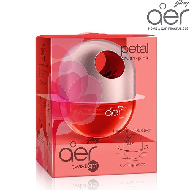 Godrej Aer Petal Crush Pink Click Gel Car Freshener