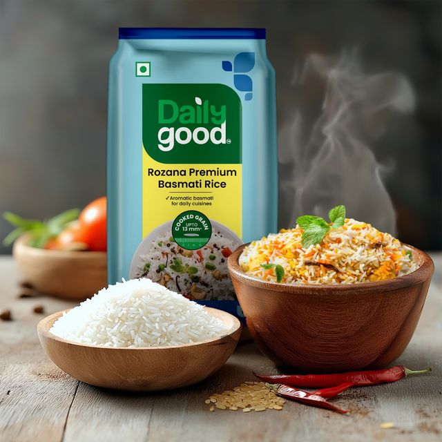 Daily Good Rozana Premium Basmati Rice | Medium Grain