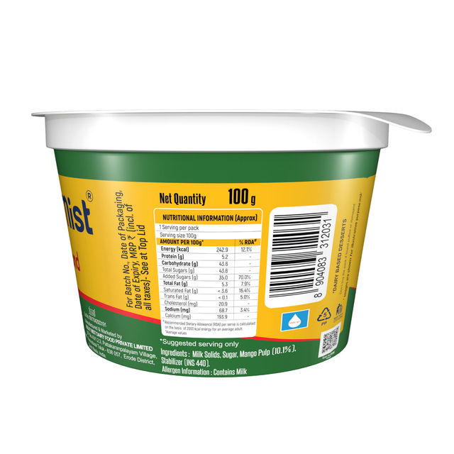 Milky Mist Mango Shrikhand 100 g Combo