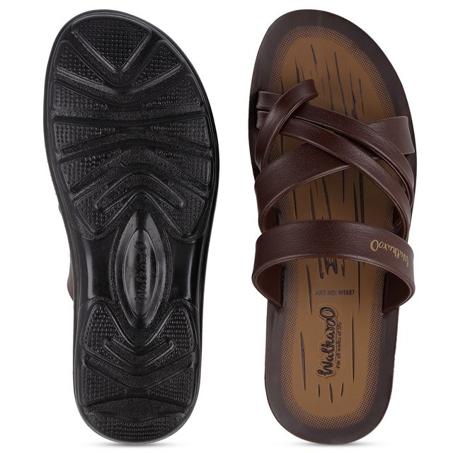 Buy Walkaroo Men's Daily Wear Comfort Sandals - W5687 Special