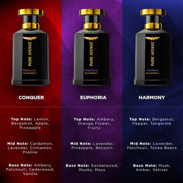 Park Avenue Conquer, Eau De Parfum Men, Long Lasting Perfume for Men