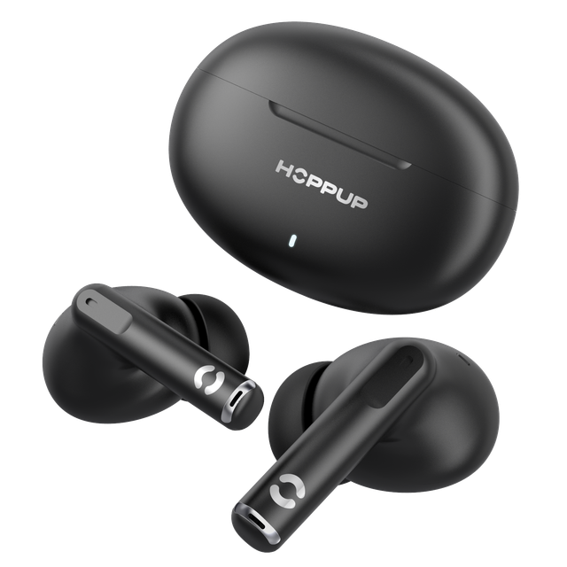 Airdoze S40 Earbuds With 13Mm Drivers,40H Playtime,Enc & Type-C Bluetooth Headset(Black)