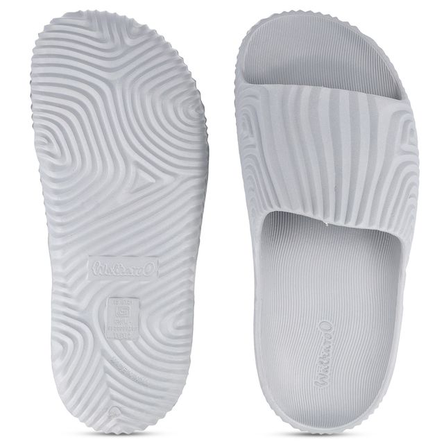 Walkaroo Flip Flop Sliders | Men | WC8769 Light Grey | UK 7