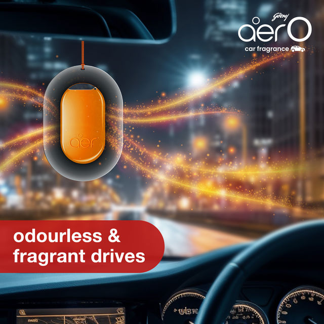 Godrej Aer O - Hanging Car Air Freshener - Musk After Smoke 7.5 g Combo
