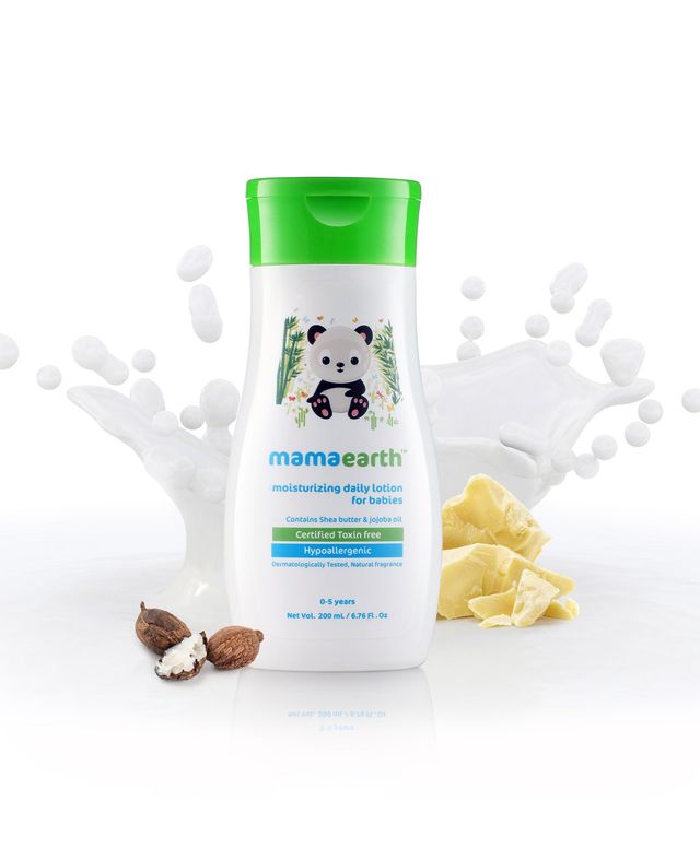 Mamaearth Daily Moisturizing Lotion Baby Moisturizer For Kids | 0 - 3 years