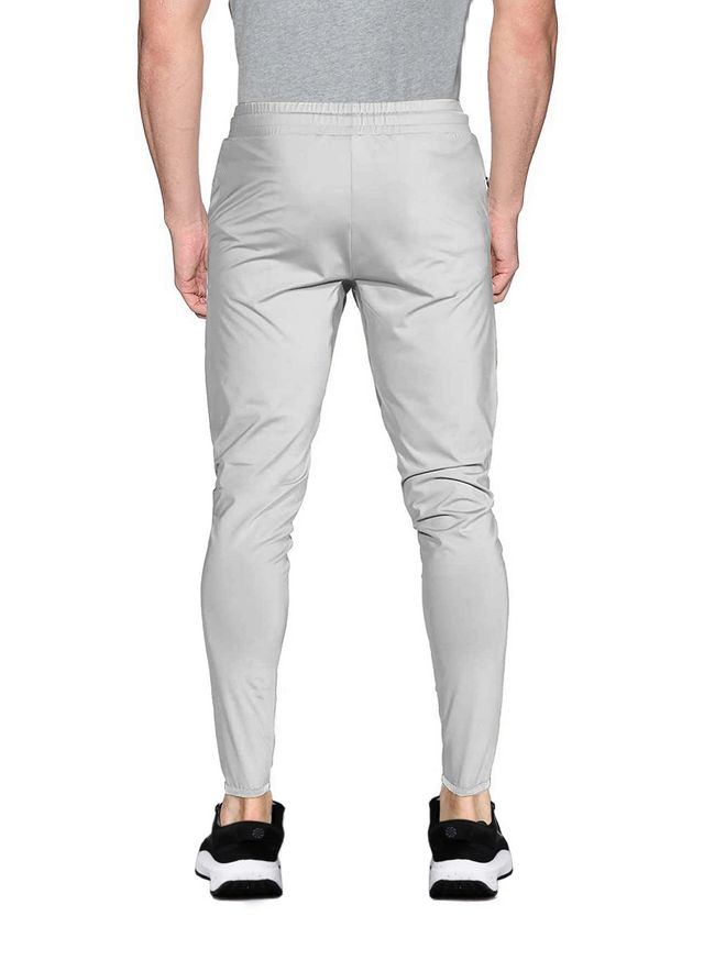Avolt Men's Solid Regular Fit Track Pant | Light Grey - M