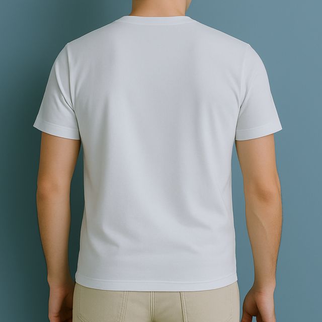 EQL Unisex Select Cotton Lycra T-Shirt | White - M