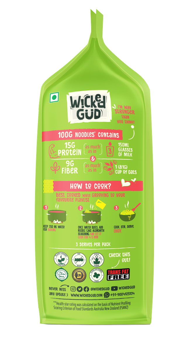 Wickedgud Masala Instant Noodles