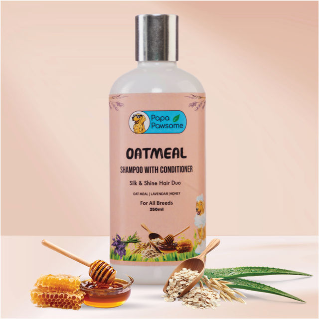 Papa Pawsome Oatmeal Shampoo With Conditioner
