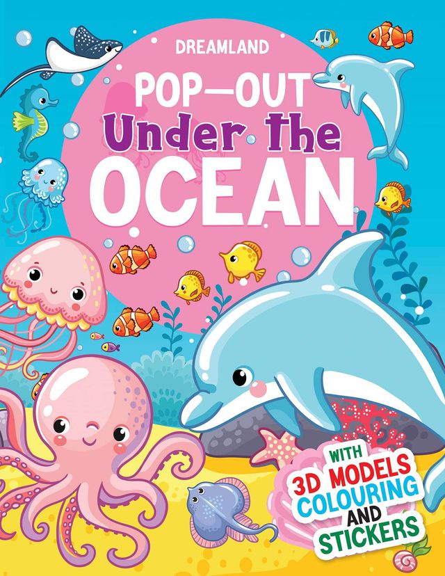 Dreamland Pop- Out Books Pack- 5 Books - Activity Book for children| Gift Pack | Books for Kid | Gift for kid, 5 Pages