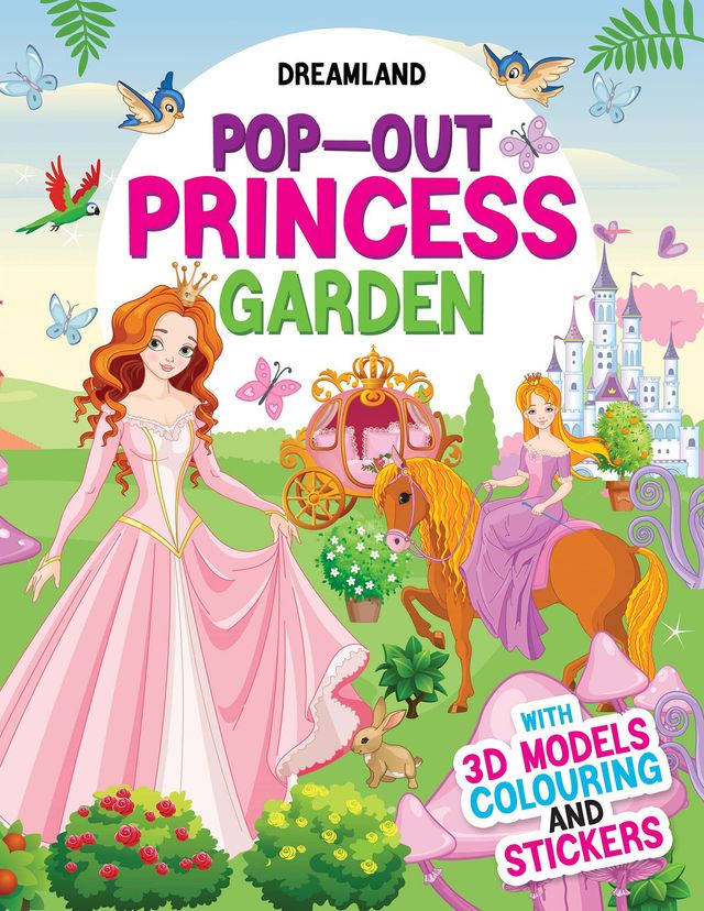 Dreamland Pop- Out Books Pack- 5 Books - Activity Book for children| Gift Pack | Books for Kid | Gift for kid, 5 Pages