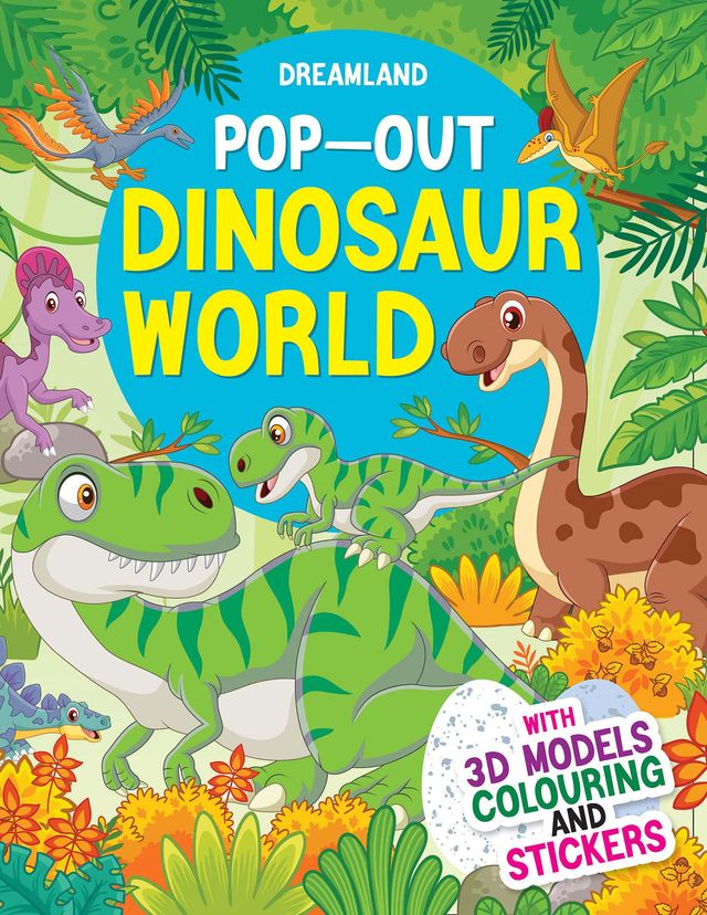 Dreamland Pop- Out Books Pack- 5 Books - Activity Book for children| Gift Pack | Books for Kid | Gift for kid, 5 Pages