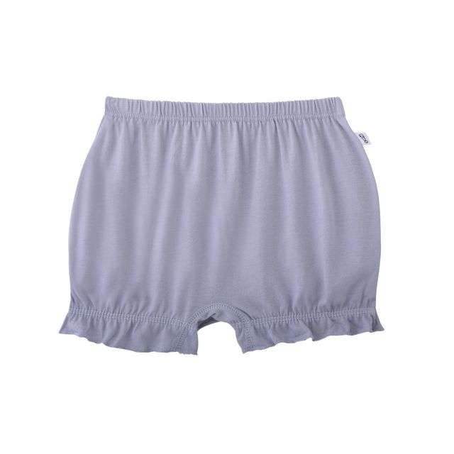 PlanB Smiley 4-Pack Bloomers Black, White, Ash Grey - 6-8 Yrs