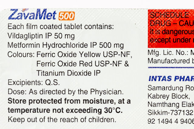 Zavamet 500 Tablet