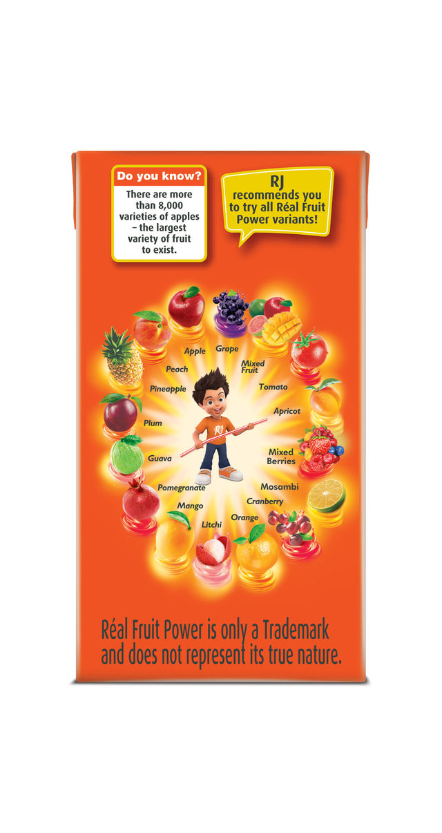 Real Fruit Power Apple Juice
