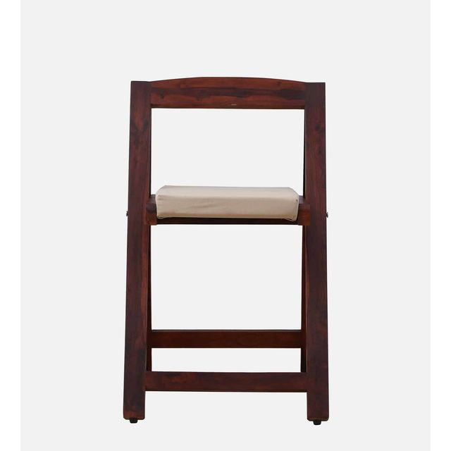 Woodsworth From Pepperfry Taulov Sheesham Wood Folding Chair in Honey Oak Finish