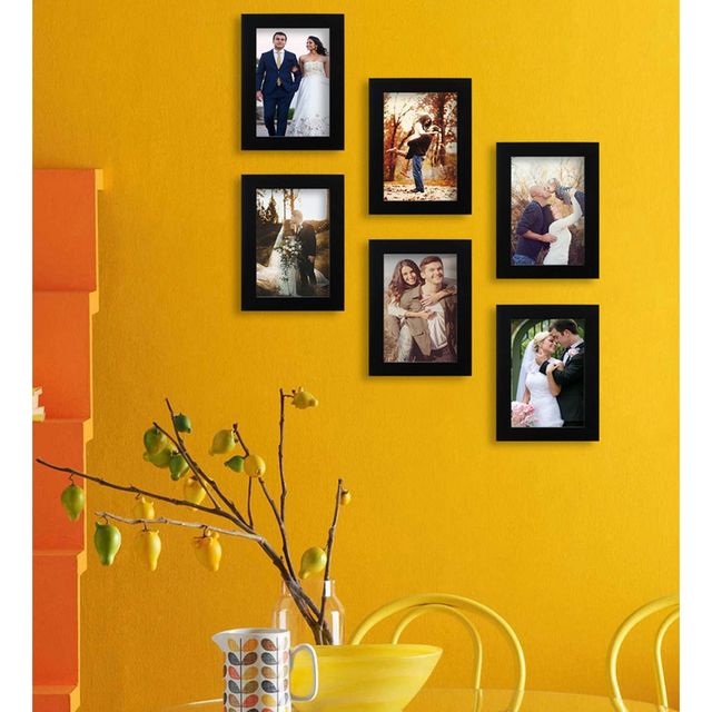 Casacraft by Pepperfry Collage Photo Frames Set of 6