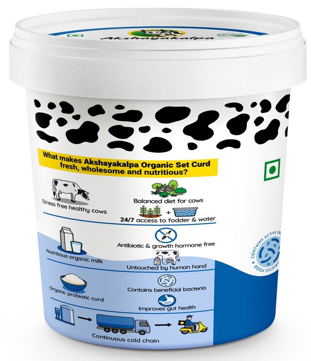 Akshayakalpa Artisanal Organic Set Curd