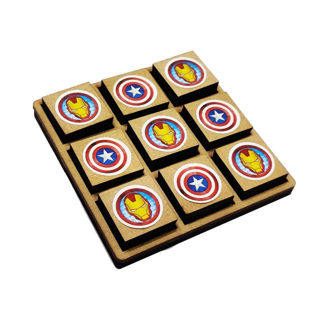 Ratna's Marvel-Avengers Tic Tac Toe
