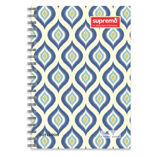 Ranka Supremo A5 Wiro Notepads Ruled, 100 Pages