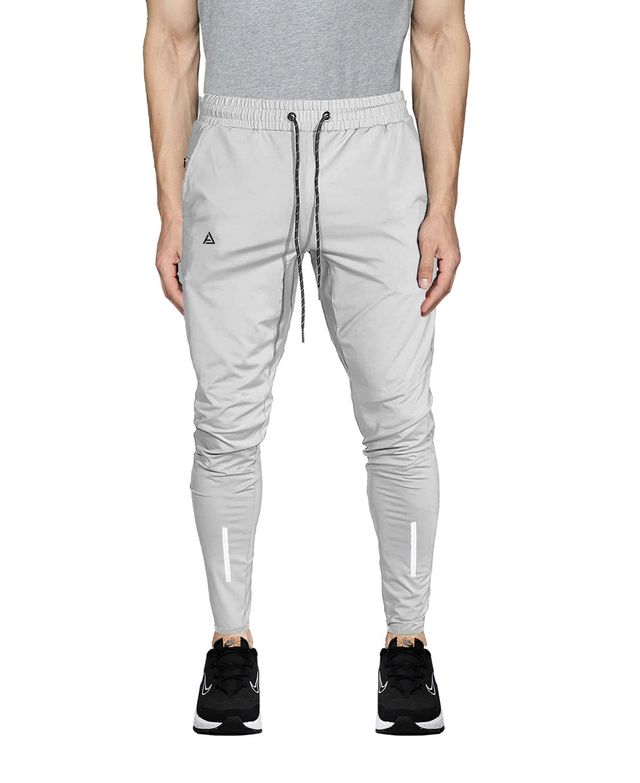 Avolt Men's Solid Regular Fit Track Pant | Light Grey - M
