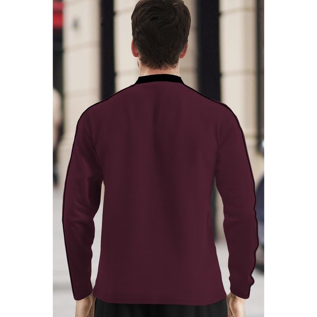 TRIPR Men Cotton Blend Mandarin Collar T-shirt - Buy at ₹349
