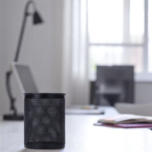 Deli W909 Mesh Pen Holder Black